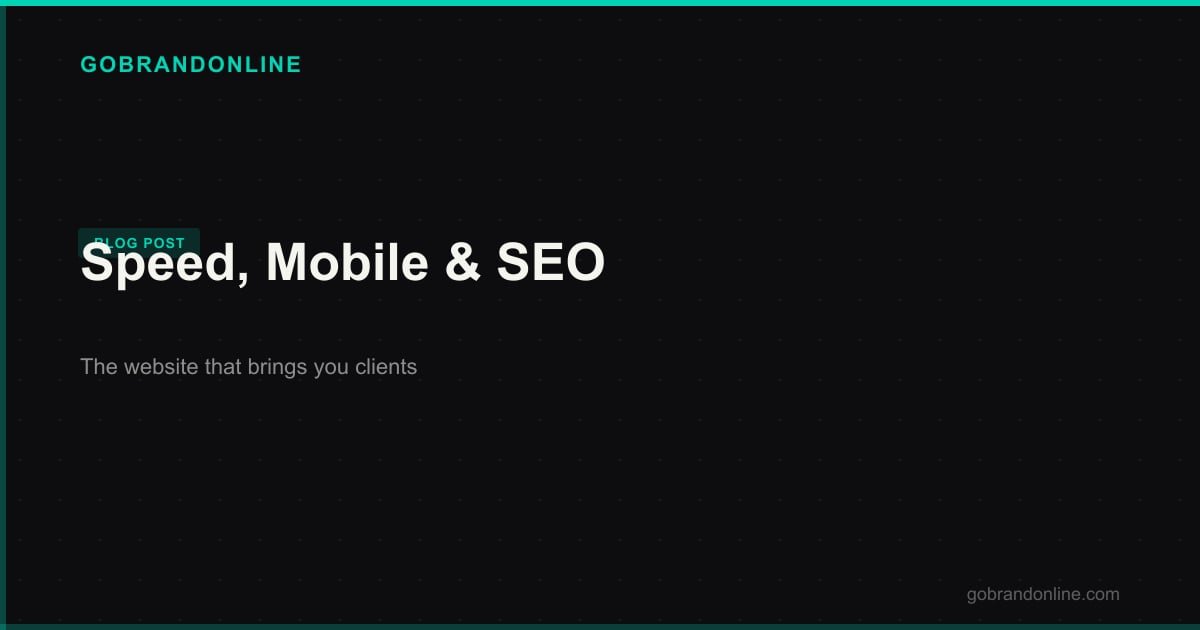 Optimalizovaný web