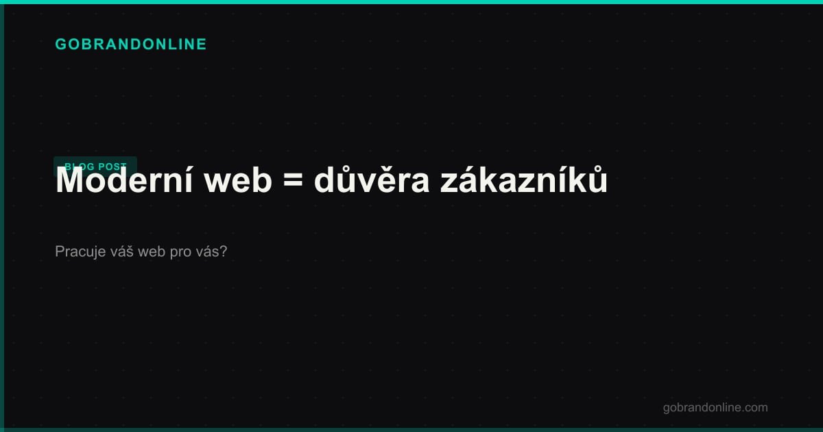 Prezentace a webové stránky